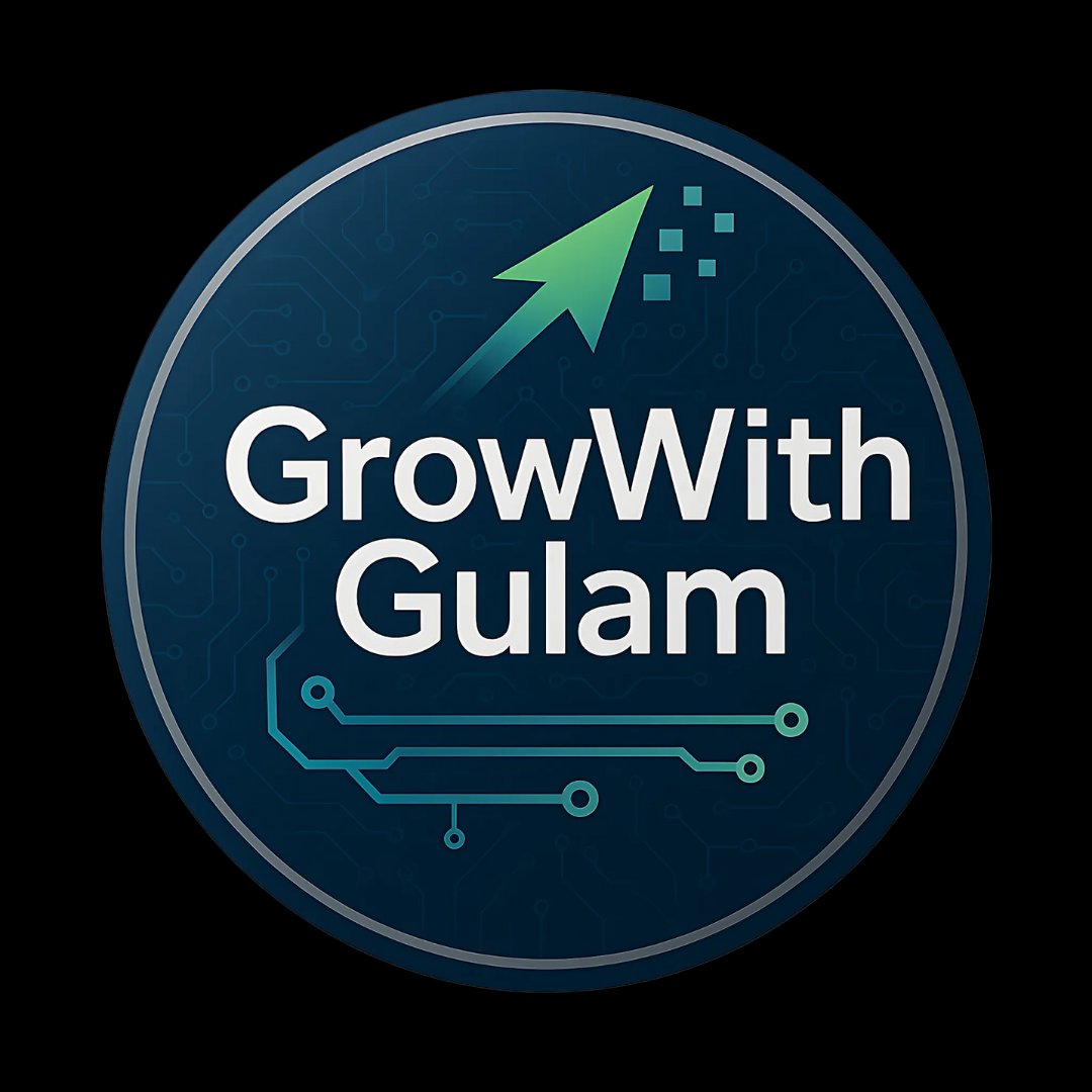 GrowWithGulam Logo